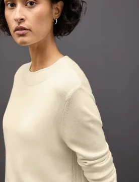 Pullover mit Rollkante female Beige - Street One - FashionsVida