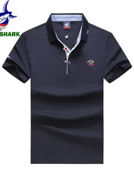 TACE&SHARK Brand Business Polo Shirt Men Summer Tops Solid Color Shark Polos Shirts for Male Military Fashion Casual Clothing - Aliexpress - FashionsVida