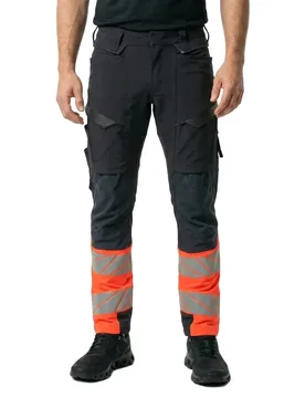 Pantalon De Travail Accelerate Safe 19179 Dark Navy / Hi-Vis Red 64 - MASCOT - FashionsVida