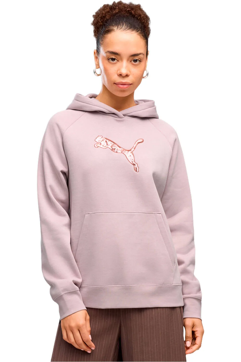 Essentials sequins sudadera mujer Rosa (S) - Puma - FashionsVida