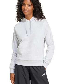 Essentials small logo feel cozy sudadera mujer Gris (XXL) - Adidas - FashionsVida