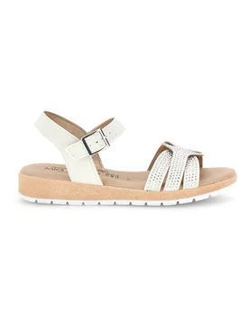 Sandali ghiaccio con fibbia LR263712 36 - MIO TEMPO - FashionsVida