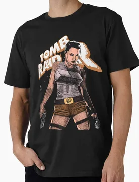Retro Video game Tomb Raider Angel of Darkness Lara Croft Gift t shirt for gamer 1212 Short Sleeve Graphic Clothes US Size Tee - Aliexpress - FashionsVida