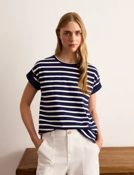 Camiseta de mujer a rayas - Lloyd's - FashionsVida