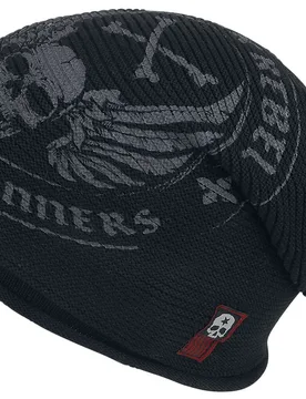 Rock Mütze - Beanie - schwarz - Unisex - unisex - Rock Rebel by EMP - FashionsVida