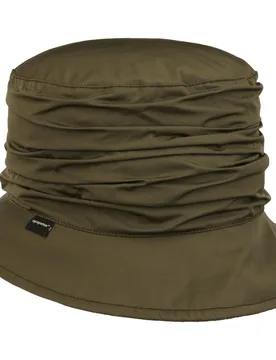 Uni Sympatex Cloth Hat by - olive - Damen - Size: M (56-57 cm) - Seeberger - FashionsVida