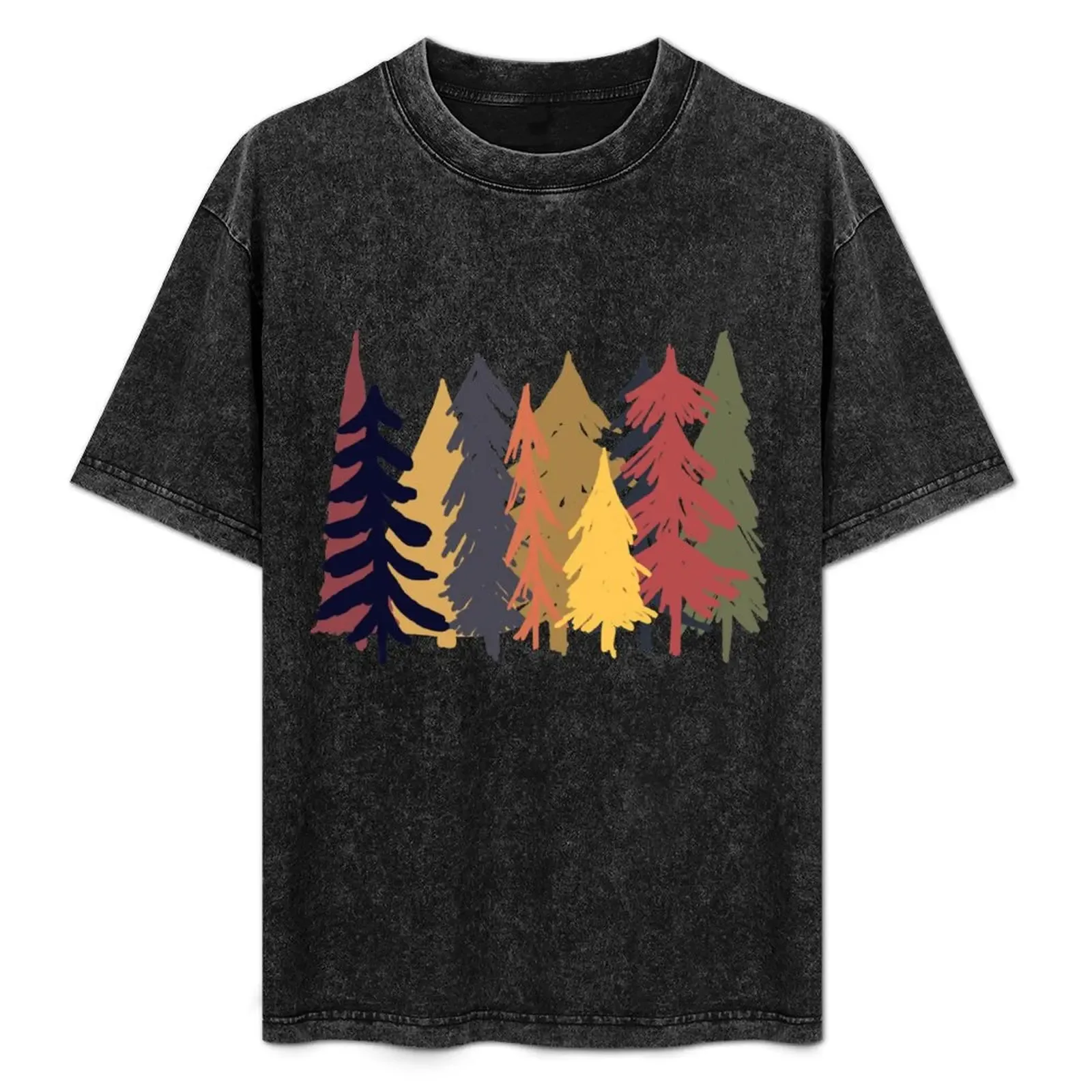 Colorful Trees T-Shirt - Aliexpress - FashionsVida