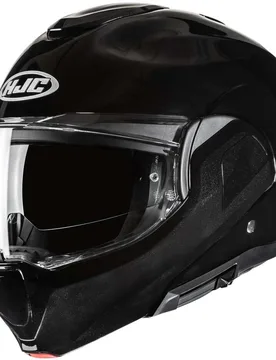 Casco Moto Modulare P/J F100 METAL Nero taglia XL - HJC - FashionsVida