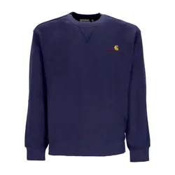 Felpa Girocollo Uomo American Script Sweat Enzian