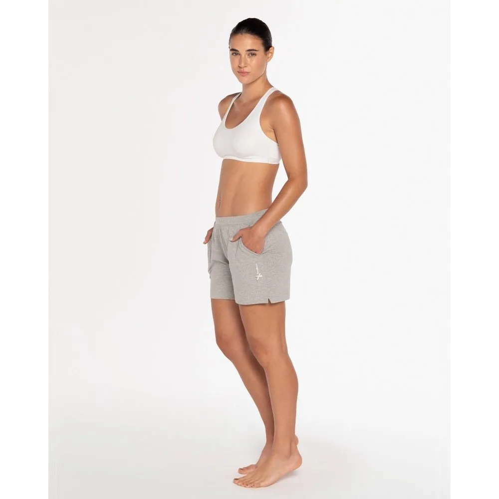 Pantalónes homewear de mujer cortos de algodón elástico - Punto Blanco - FashionsVida