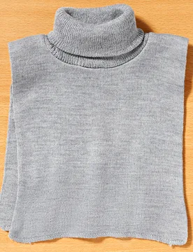 Pagen Rollkrageneinsatz grau - 3Pagen - FashionsVida