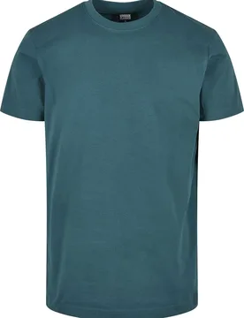 T-Shirt - Basic Tee - S bis 3XL - für Männer - Größe XL - blau/grün - Männer - male - Urban classics - FashionsVida