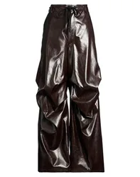 Pantalones Mujer Marrón chocolate 36 Mujer
