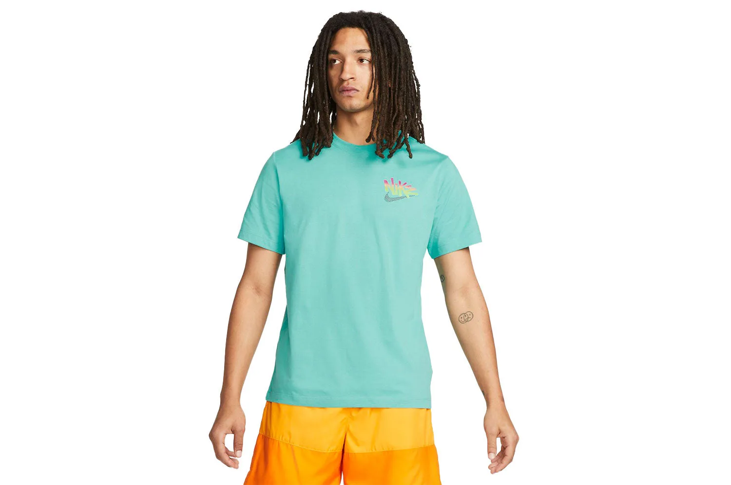 Open Tee 2 - T-Shirt-kurzarm - türkis - Herren - Size: S - Nike - FashionsVida