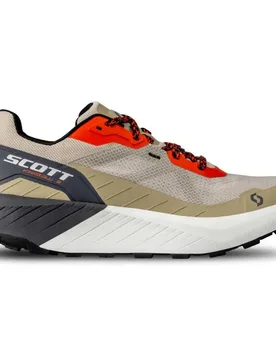 Kinabalu 3 Trail Running Shoes Toast Beige / Glow Red UK 9 Men - Scott - FashionsVida