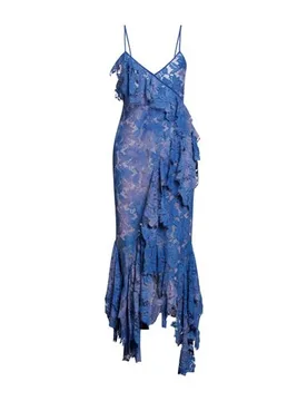 Vestido largo Mujer Azul marino 34,36 Mujer - The Attico - FashionsVida