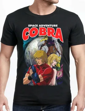 The Space Adventure Cobra Anime gift t shirt 100% cotton printed Graphic tee Y2K clothes Cartoon Sweatshirt All size Tops S-6XL - Aliexpress - FashionsVida