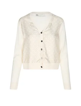 Tory Burch Cardigan crème XL - Tory burch - FashionsVida