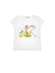 T-shirt trilli bambina bianco