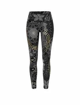 Yogatight Maui para mujer negro M - Spirit Of Om - FashionsVida