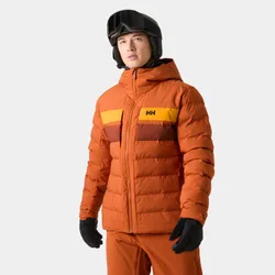 Men's Bossanova Puffy Jacket Orange XL - Ginger Biscuit Orange - Male