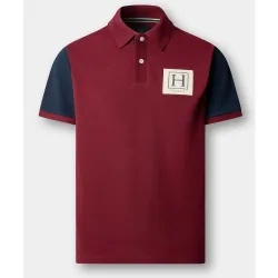 Polo de hombre union jack manga corta fit clásico