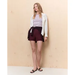 Bermuda de mujer botones dorados