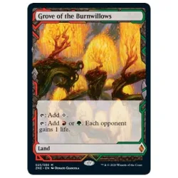 Grove of the Burnwillows (Zendikar Expedition) (foil) Zendikar Rising Expeditions