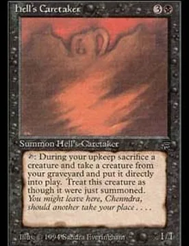 Hell's Caretaker Legends - Magic: The Gathering - FashionsVida