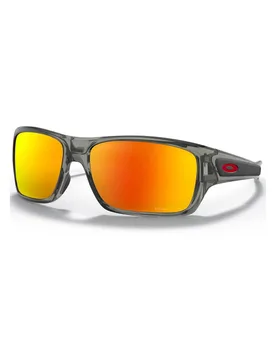 Lunettes de soleil polarisées polarisantes - Turbine Grey Ink Prizm Ruby Polarized - Gris - Oakley - FashionsVida