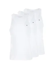 Camiseta de tirantes, paquete de 3 blanco XL