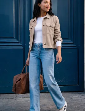 Street One Overshirt in Unifarbe female Beige - Street One Studio - FashionsVida