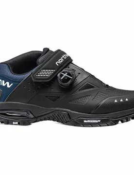 Scarpe Mtb Enduro Mid 2 Black / Dark Blue - Northwave - FashionsVida