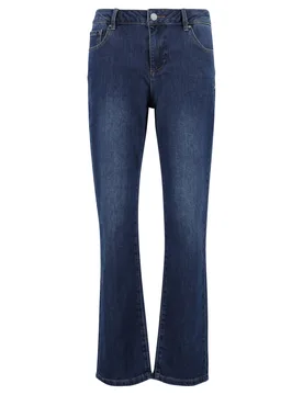 Stella-Zip straight stretch denim female - XS - FashionsVida