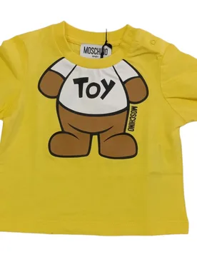 T-shirt 50162 Gialla MYM032 LAA33 - Moschino - FashionsVida