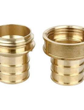 Brass Uni 45 Fire Hose Coupling One Size unisex - Lalizas - FashionsVida