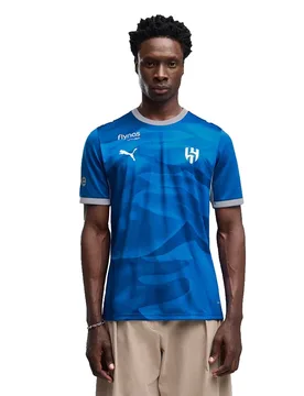 T-shirt à Manches Courtes Domicile Al-hilal Saudi Fc 26/27 Replica Blue Intense / Vibrant Silver 2XL - Puma - FashionsVida