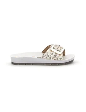 Ciabatte bianche con fibbia 18 AG 39 - Inblu - FashionsVida