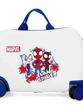 Maleta infantil 2 ruedas multidireccionales spidey team con capacidad de 24l en - Personajes - FashionsVida