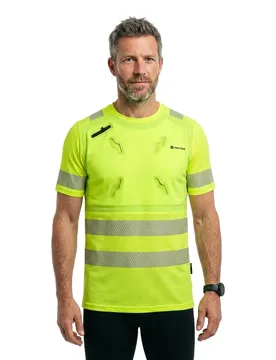 T-shirt à Manches Courtes Bodycool Dry High Visibility - Inuteq - FashionsVida