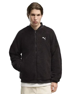 Giacca Bomber Reversible Sherpa Black XS - Puma - FashionsVida