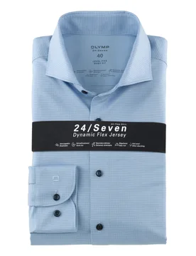 Olymp Hemd Level Five Blau 44 - Olymp - FashionsVida