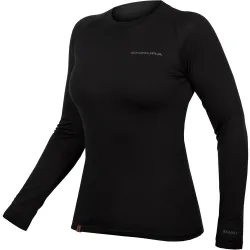 Baabaa camiseta térmica mujer Negro (S)