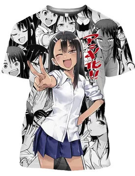 Anime Nagatoro 3D Printed T Shirt Men Women Japan Mangas Don't Toy with Me Harajuku Shirt Hentai Sexy Girls Tees Tops - Aliexpress - FashionsVida