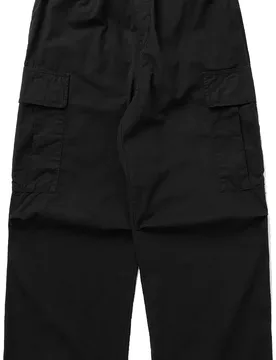 Pantalon cargo coupe extra-large - Mandler Cargo Pant Black Garment Dyed en Coton - Taille L - Noir - Carhartt WIP - FashionsVida