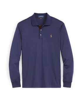 POLO Poloshirt Custom Slim Fit dunkelblau S Herren - Ralph Lauren - FashionsVida
