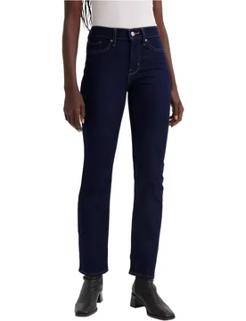Shaping straight pantalón mujer Marino (25-30) - Levis - FashionsVida
