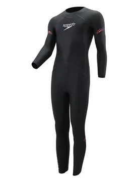 Proton Long Sleeve Neoprene Wetsuit Black / Vocanic Orange XL Men - Speedo - FashionsVida