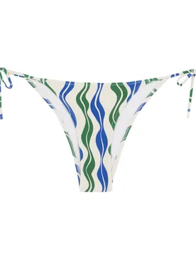 Bragas de bikini Aquamare con cobertura media, lazo y estructura - Robin Collection - FashionsVida