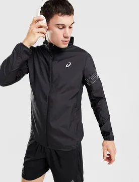 Mens Icon Jacket - Nero, nero nero Uomo taglia XL - Asics - FashionsVida